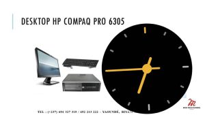 Desktop HP COMPAQ PRO 6305