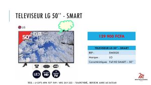 Téléviseur LG 50" - SMART